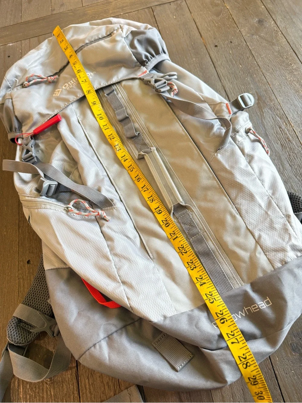 Outdoor Products Arrowhead Hiking Backpack Gray Lightweight Camping Daypack
